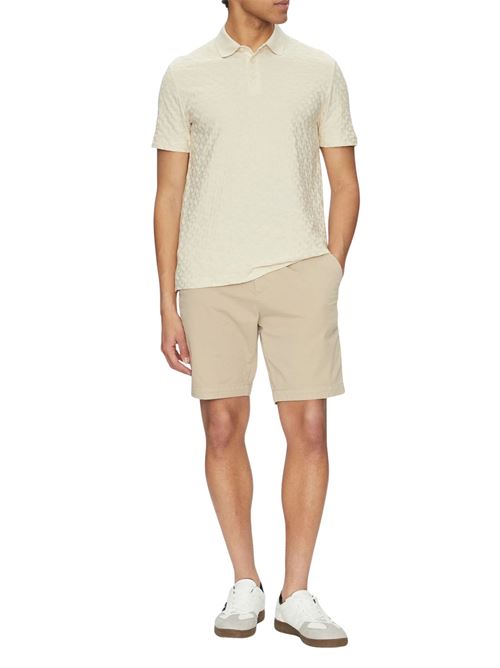 Polo avorio in cotone Hugo Boss | 50537132131
